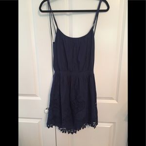 Navy blue dress